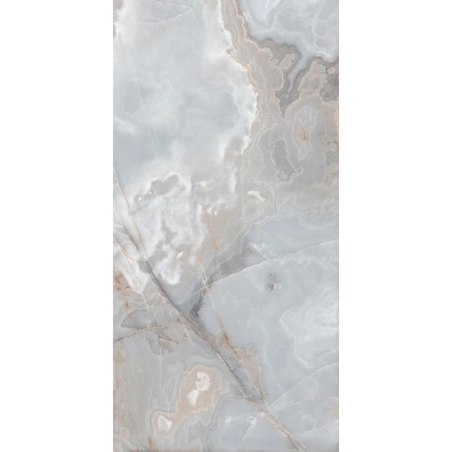 Керамогранит Florim Magnum Reves De Rex Blue Glossy голубой 769940 320х160 см