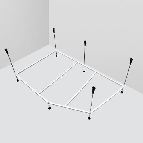 Каркас для ванны Am Pm Like левосторонний W80A-170L110W-R 170х110 см