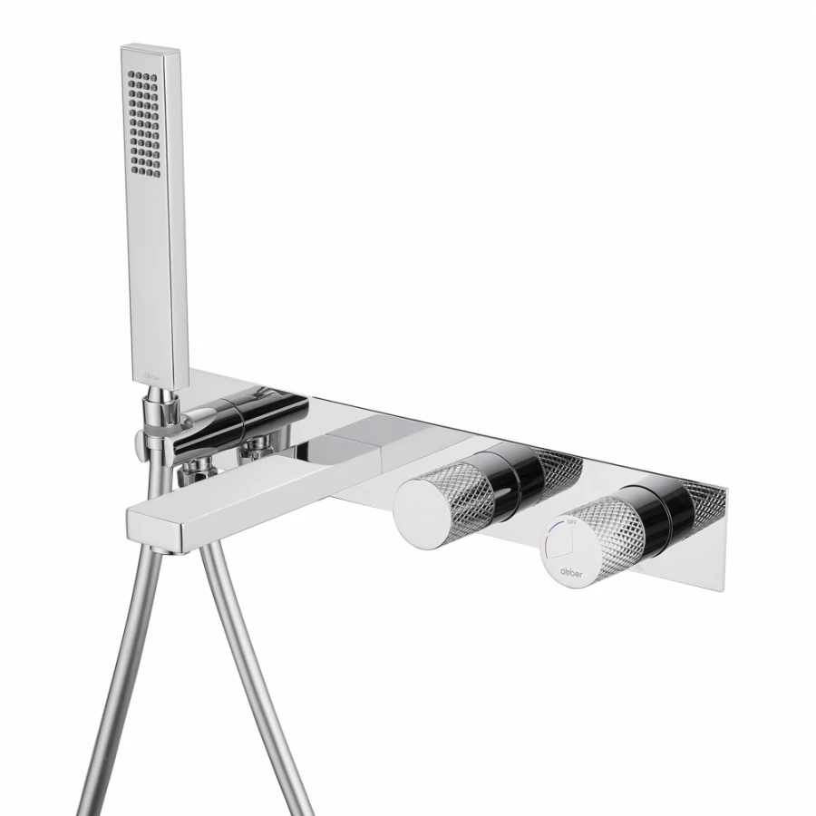 Смеситель Abber Rund для ванны скрытого монтажа хром AF8730