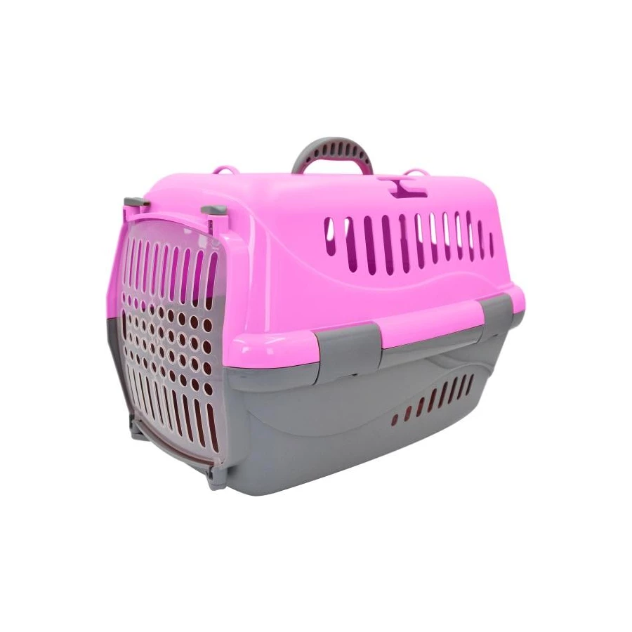 Переноска для животных Homepet розовая 48х32х32 см