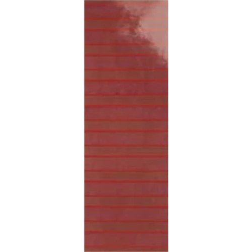 Декор Marazzi Imperfetto Decoro Righe Pottery красный 32,5х97,7 см