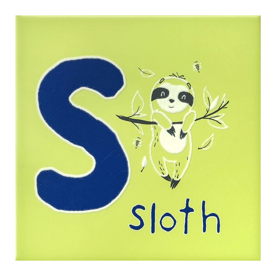 Декор Kerama Marazzi Зоопарк S матовый зеленый OS/A233/5110 20x20 см