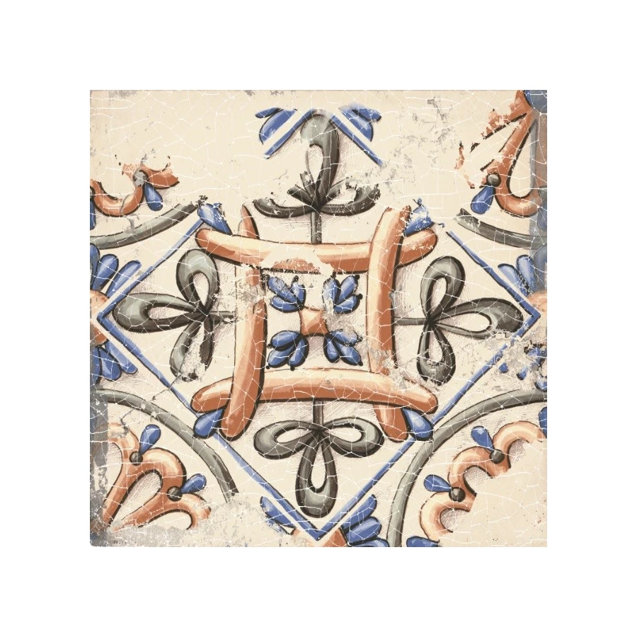Керамогранит Goetan Ceramica Colonial Decor матовая многоцветная 33,3x33,3 см