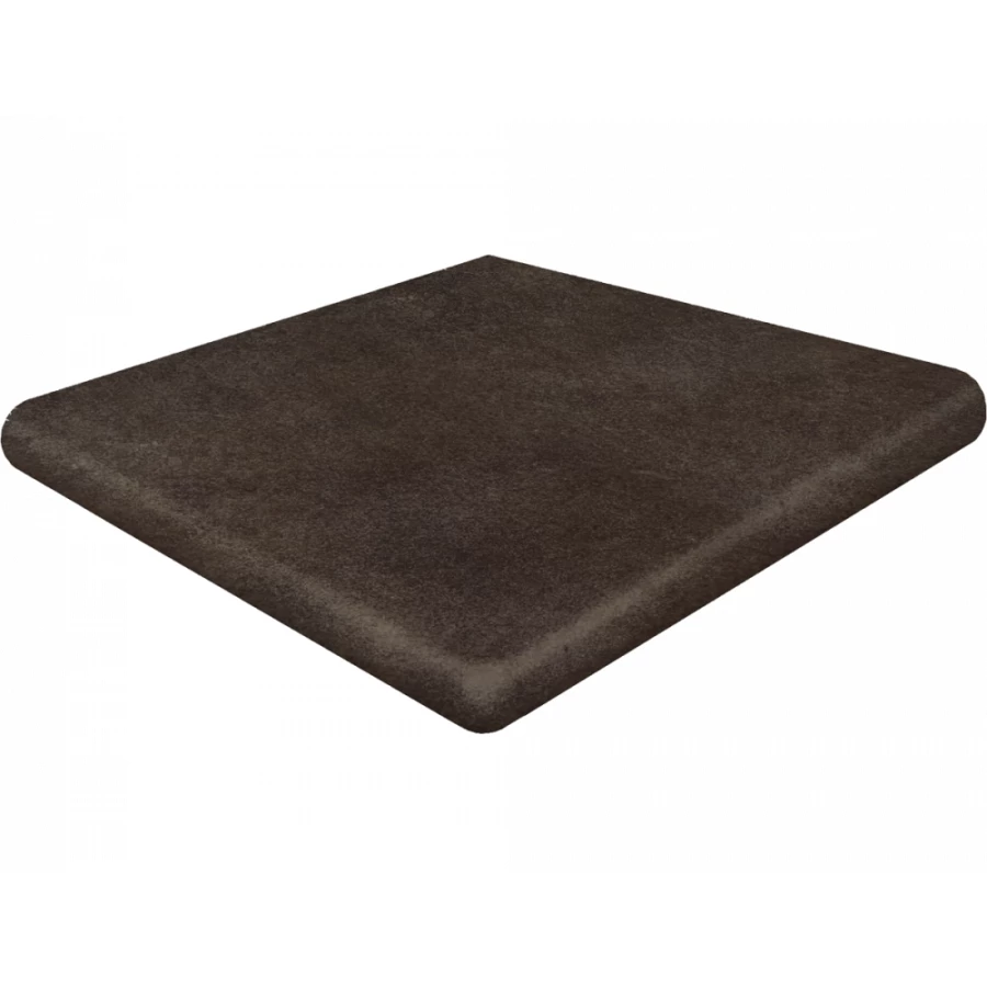 Клинкерная плитка Gres de Aragon Capri Esquina Redonda Chocolate матовая коричневая 905148 33х33 см