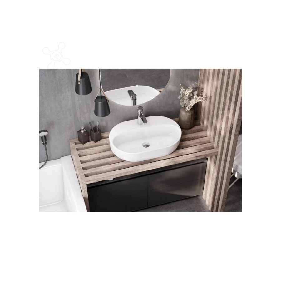 Раковина накладная Santek Одри Round 1.WH50.1.710 42x62 см