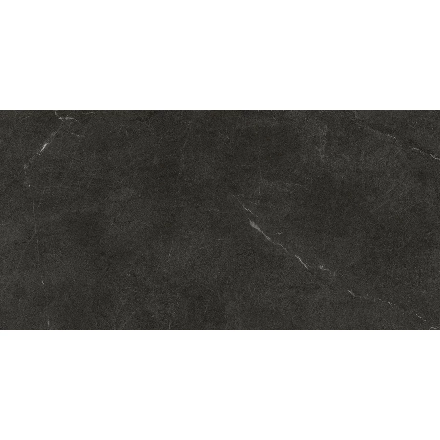 Керамогранит Living Ceramics Vonn Anthracite Soft Ductile полуматовый черный LV10032 120х60 см