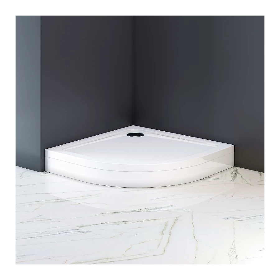 Поддон душевой Am Pm Gem с сифоном W90T-401-090W 90х90 см