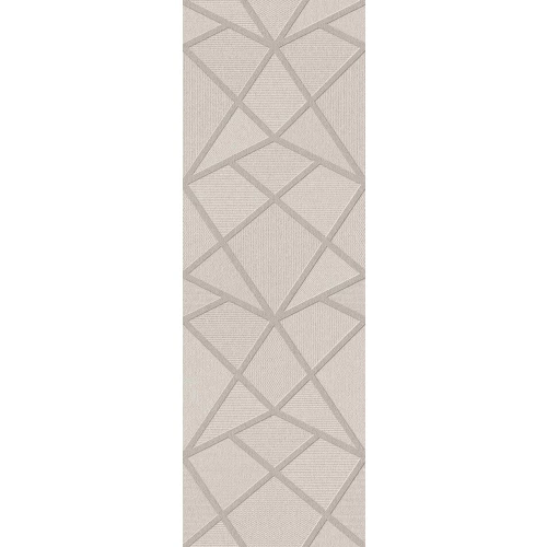 Плитка керамическая Metropol Мияко Арт Висóн / Miyako Art Visón матовая бежевая R0002986 90х30 см