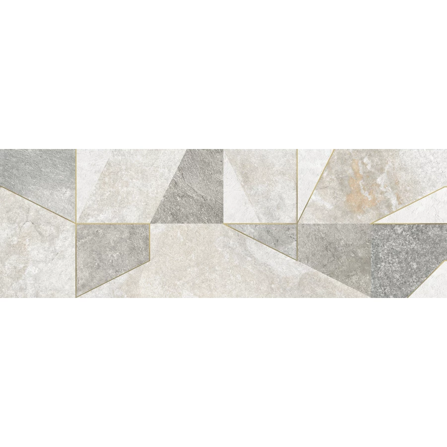 Плитка настенная ALMA Ceramica Land матовая серая TWU3090LAN17R 90х30 см