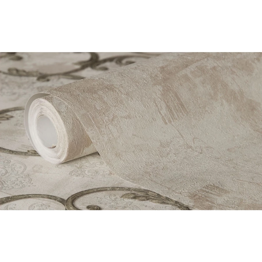 Обои флизелиновые Аспект Ницца коричневые 70332-28 1,06х10,05 м