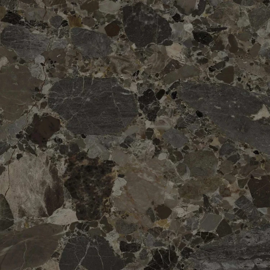 Керамогранит Керамин Лонгфорд 5 матовый черный 60х60 см