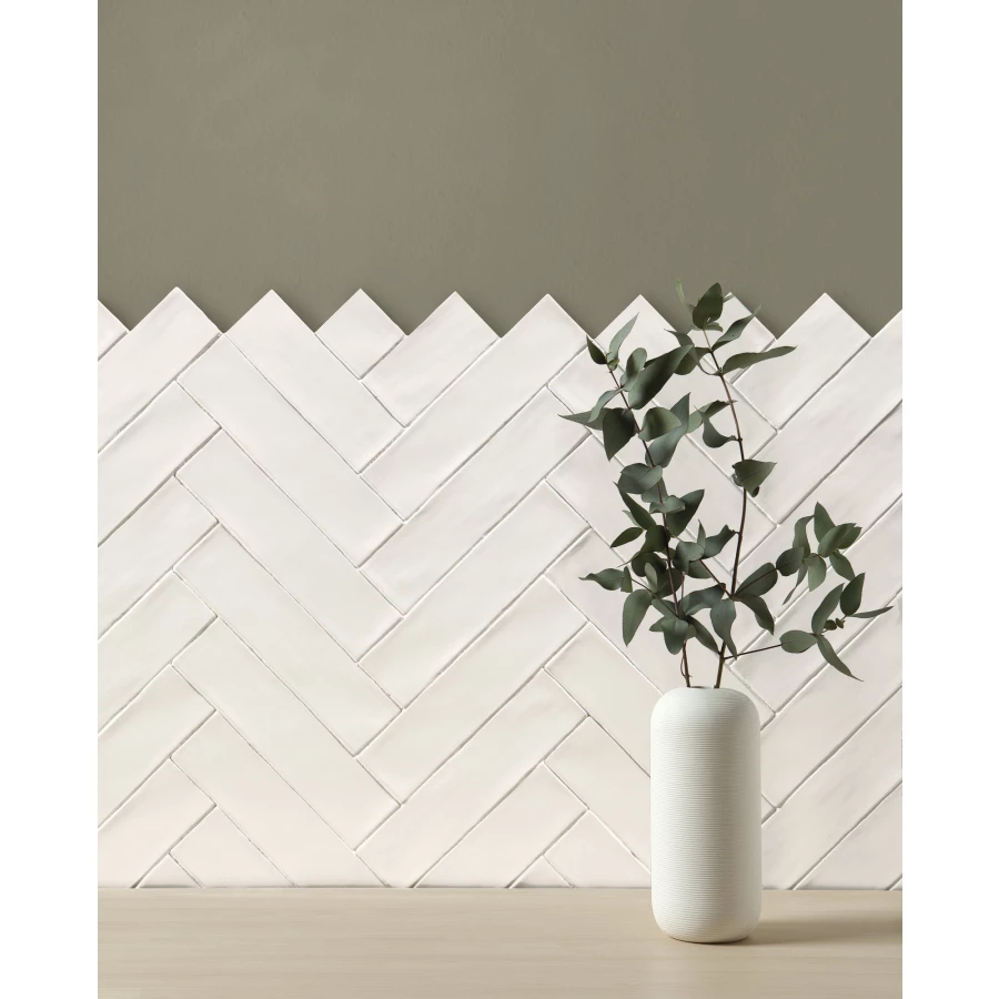 Плитка настенная Harmony Peronda Poitiers White Matt матовая белая 5033519490 30х7,5 см