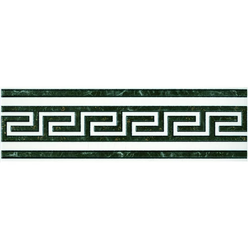 Бордюр напольный InterCerama Alon серый 43*13,7 см