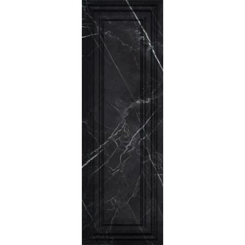 Плитка настенная Meissen Keramik Gatsby рельеф черный 25х75 см