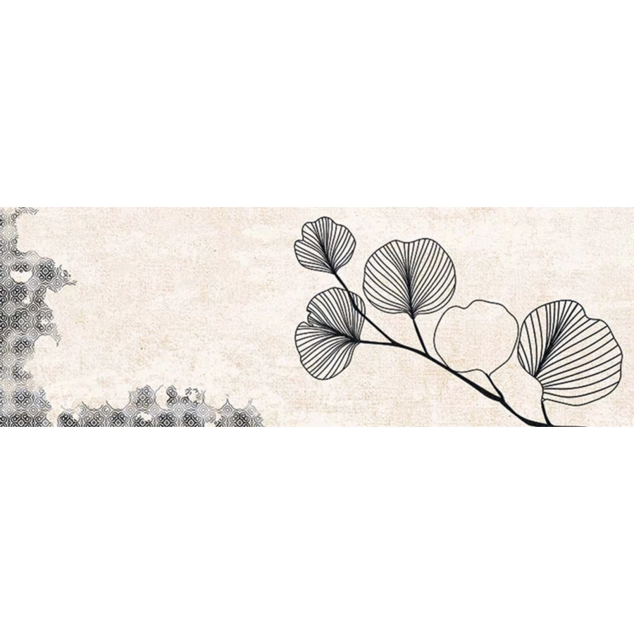 Плитка настенная Tikko Decor Beige матовая с блеском бежевая 90х30 см