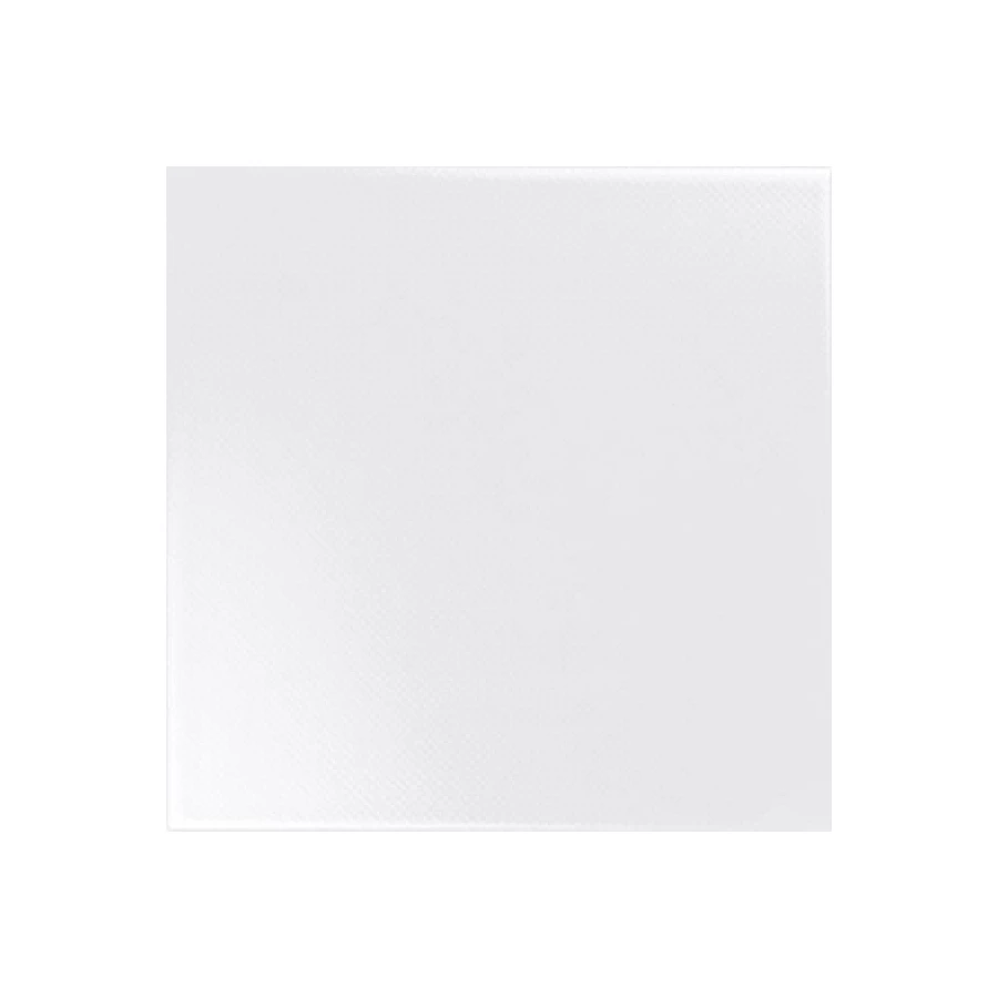 Плитка настенная Cas Ceramica Black&White Blanco глянцевая белая 20х20 см