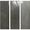 Плитка настенная DNA Calema Shadow Gloss глянцевая темно-серая 16х5,2 см