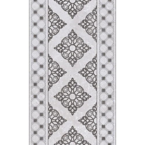 Плитка настенная Gracia Ceramica Elegance grey серый 04 v2 30х50 см
