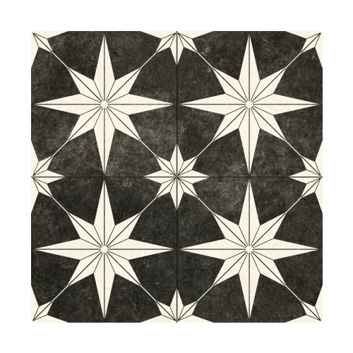 Керамогранит Navarti Star Antic Black Pre 45x45 см