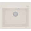 Кухонная мойка Lemark Hanka 570 врезная прямоугольная из кварцгранита цвет жасмин 9910016