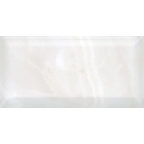 Плитка настенная Kerama Marazzi Летний сад грань глянцевая белая 19013 N 20х9,9 см