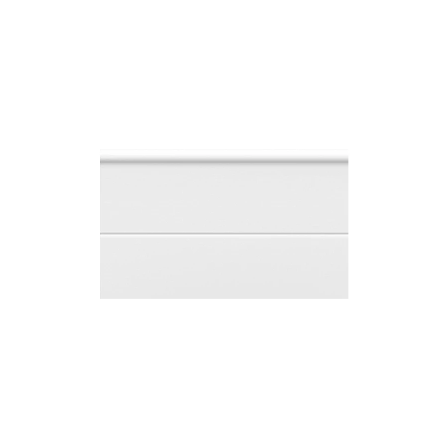 Плинтус Meissen Keramik Gatsby глянцевый белый 15х25 см