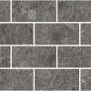 Декор Kerama Marazzi Чеппо ди Гре мозаичный обрезной матовый антрацит DD606220/MM 34,6x20 см