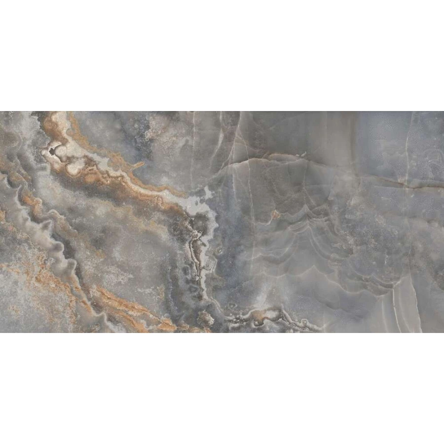 Керамогранит Estima Belize BZ03 глянцевый серый 73173 120х60 см