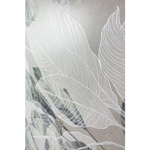 Декор Creanza Crayon Grey Decor Shape+Glue Art 3D-глазурь матовый зелёный SH1006-D 120х60 см