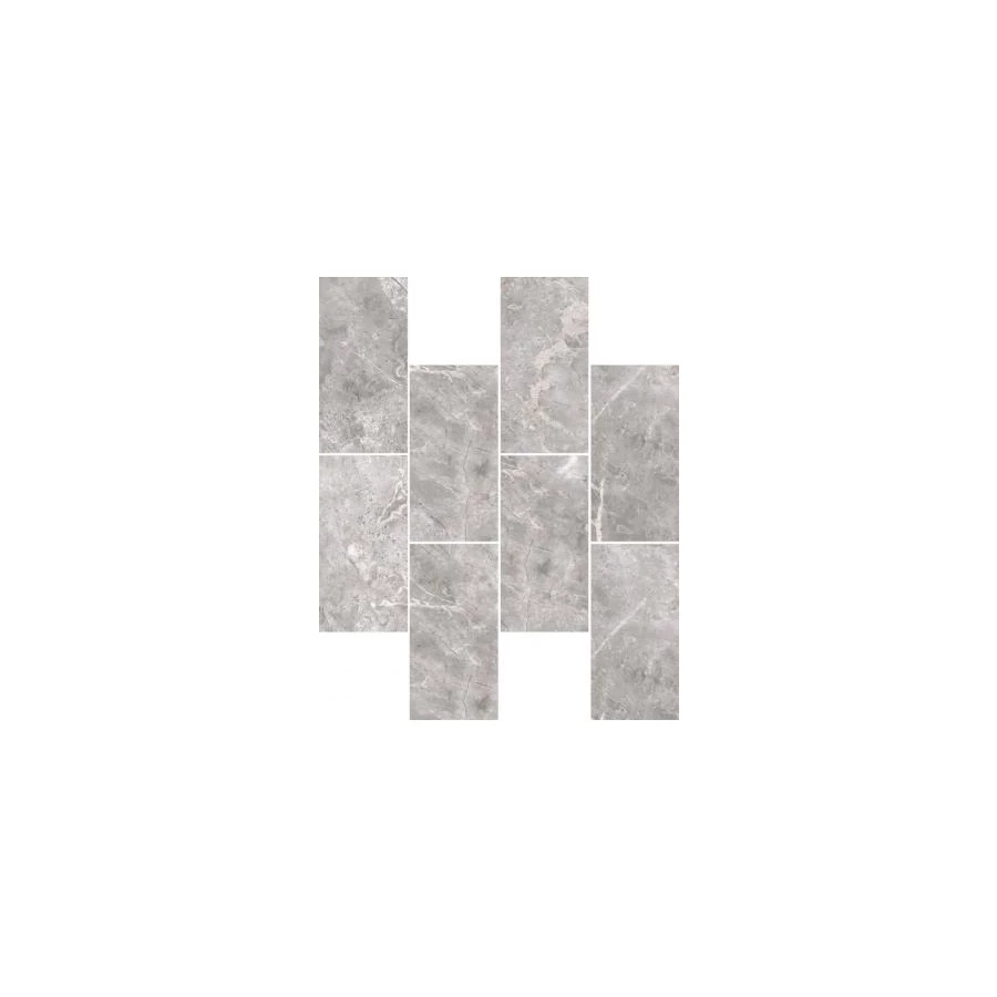 Мозаика Vitra Marmori Кирпичная кладка Холодный Греж серый 35,5х29 см