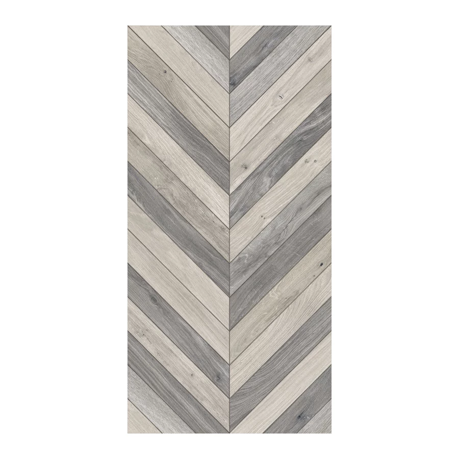 Керамогранит Goldis Tile Alder Decor Gray Matt матовый серый 120х60 см