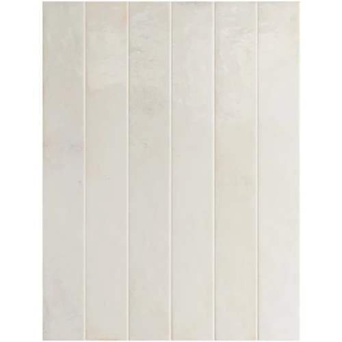 Плитка керамическая Equipe Бали Вхите / Bali White глянцевая белая 31544 40х5 см