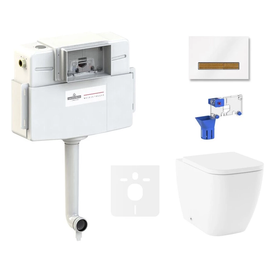 Унитаз Lavinia Boho Relfix One 87551026 (комплект 5 в 1)