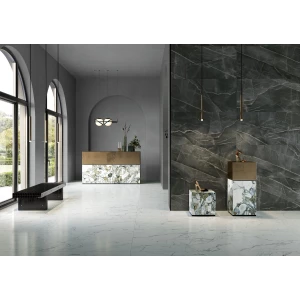 Керамогранит Vitra CityMarble Калакатта Блэк 7ЛПР R9 K951845LPR01VTER 120х60 см