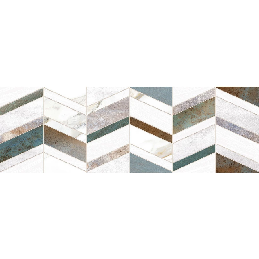 Плитка облицовочная рельефная ALMA Ceramica Oxide 7 шт в уп 53,508 м в пал TWU12OXD17R 74х24,6х0,9 см