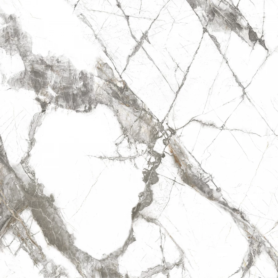 Керамогранит Global Tile Everest матовый белый GT606013103MR 60x60 см