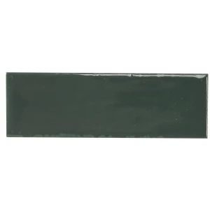 Керамогранит Monopole Artisan Green Bottle 002484 глянцевый темно-зеленый 15x5 см