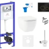 Унитаз Lavinia Boho Relfix One Compacto 75110318 (комплект 9 в 1)