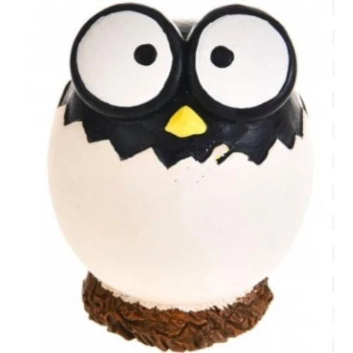 Игрушка для собак Homepet bubble цыпленок в яйце с пищалкой латекс 10х7,5х7,5 см