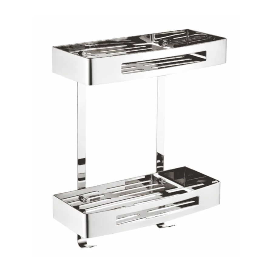 Полка Azario прямоугольная двухэтажная AZ-170-2