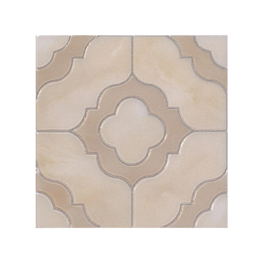 Керамогранит Kerama Marazzi Помильяно Вставка полуглянцевая бежевая MLD/B64/TU0031L 14,5х14,5 см