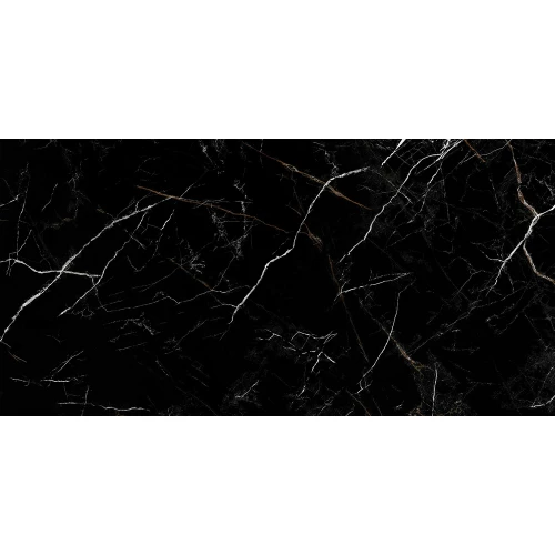 Керамогранит Cersanit Nero полированный HG черный ректификат A17442 120х60 см