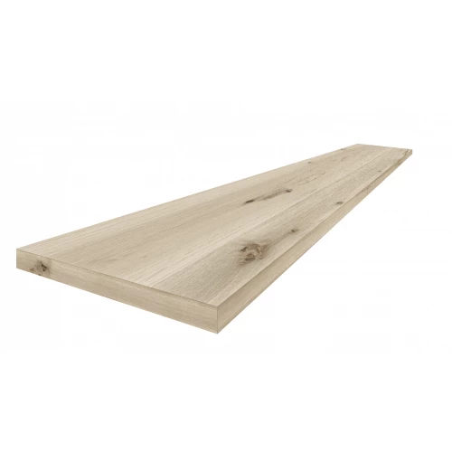 Ступень угловая левая Coliseumgres Натура Уайт 620070002512 120х33 см