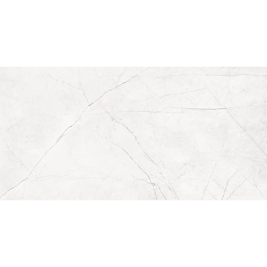 Керамогранит Estima Nolana NL00 глянцевый белый 71662 120х60 см