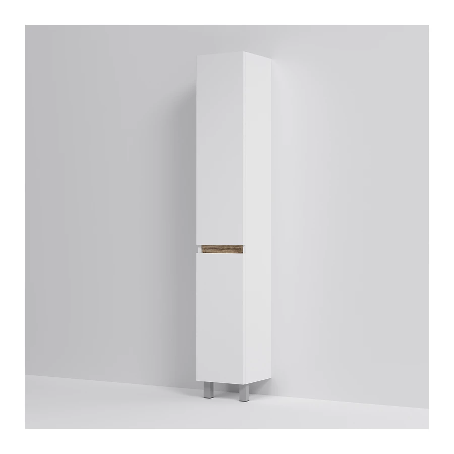 Шкаф-пенал напольный Am Pm X-Joy правый белый глянец M85ACSR0306WG 30 см