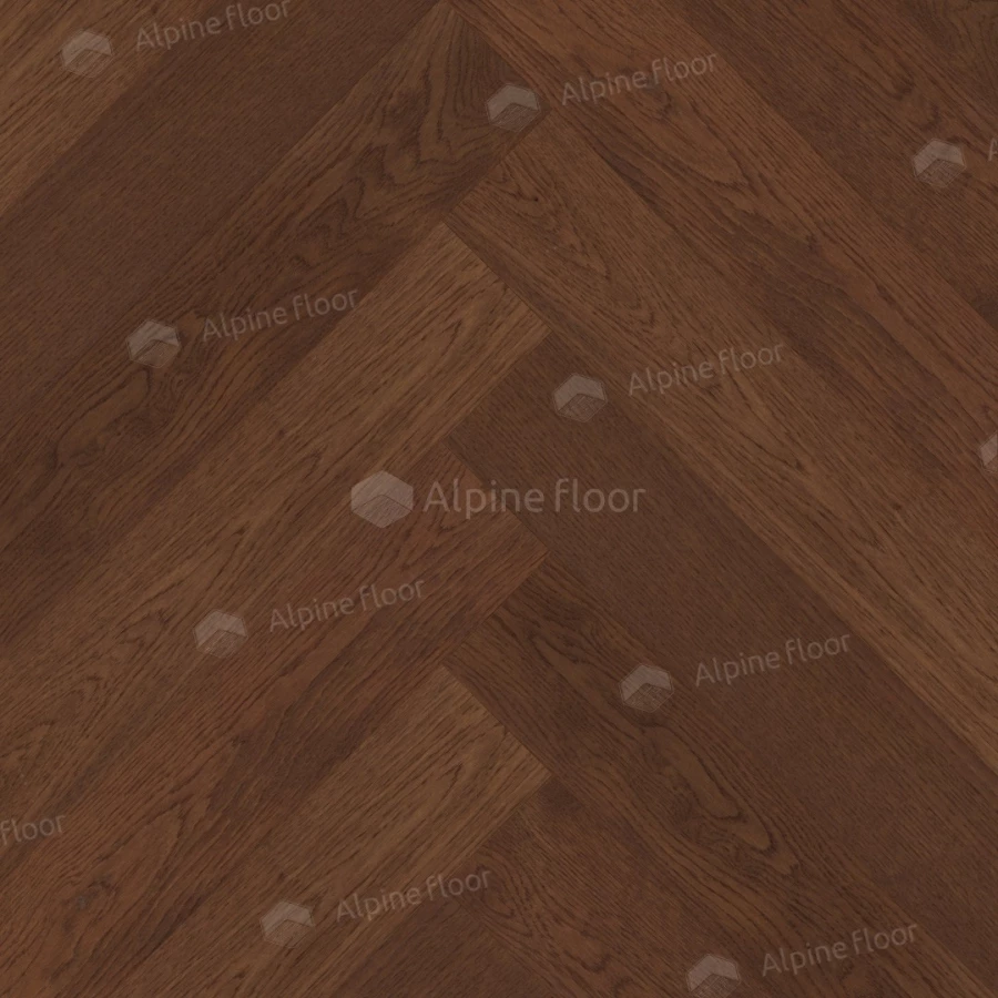 Инженерная доска Alpine Floor Castle Дуб Браун Стори EW202-09 12 мм