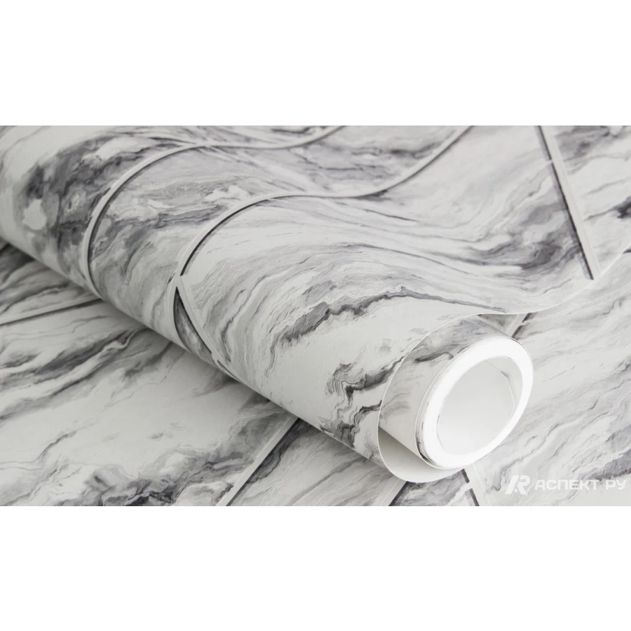 Обои виниловые Аспект Белфаст серые 10132-14 0,53х10,05 м