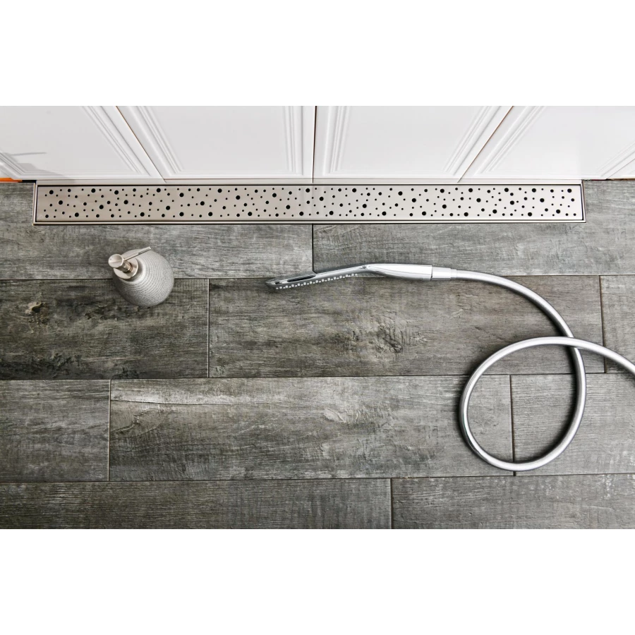 Душевой лоток Creto Points с решеткой хром CRE-1050 PH-50 105 см