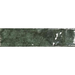 Керамогранит DNA Mediterraneo Oliva глянцевый зеленый 28х7 см