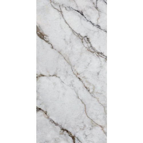 Керамогранит Planet Ceramics UKSL 2599 глянцевый с золотом серый 120х60 см